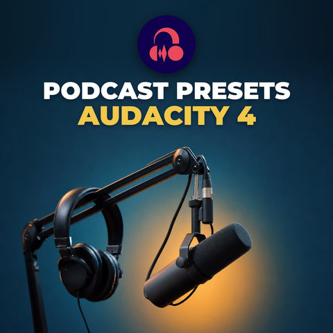 Audacity 4 Presets For Podcasters cover