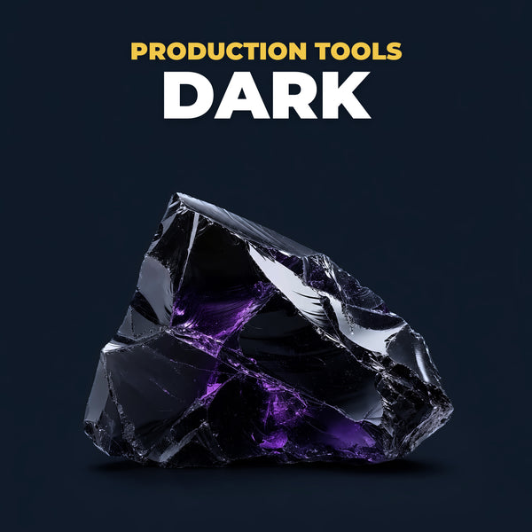 Dark Production Tools - dark radio imaging production tools cover - Music Radio Creative