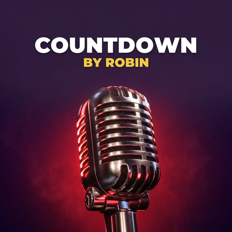 Countdown by Robin - deep UK male chart countdown voiceovers by Music Radio Creative