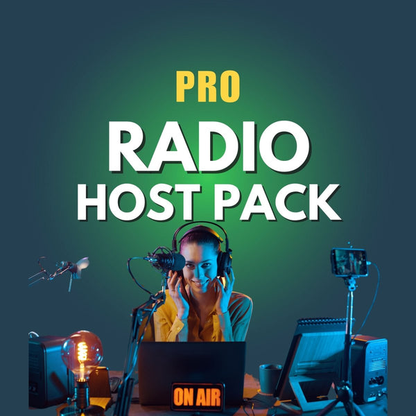 Pro Radio Host - radio package - Music Radio Creative