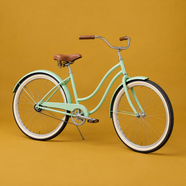 Feel Good Indie - royalty free indie music track, retro bicycle cover art by Music Radio Creative