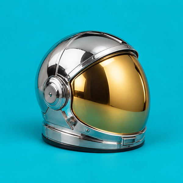 Future Bass - royalty free electronic music track, astronaut helmet cover art by Music Radio Creative