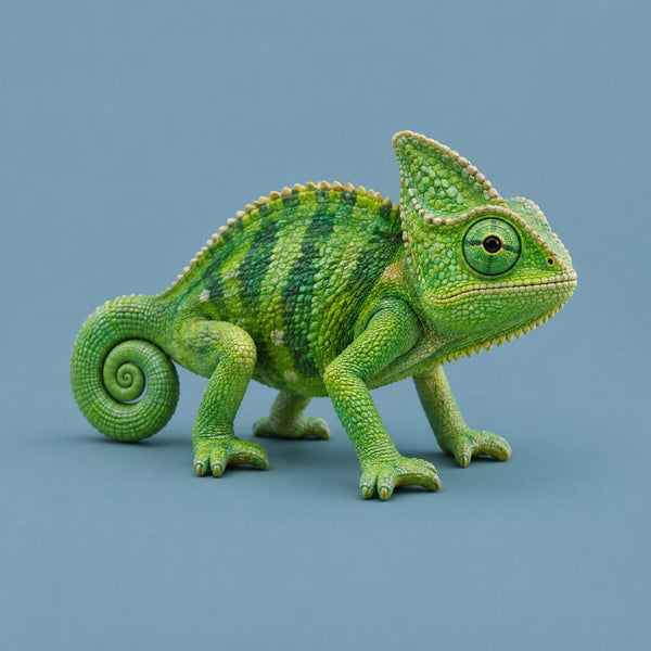 Unrecognizable - royalty free pop music track, chameleon cover art by Music Radio Creative