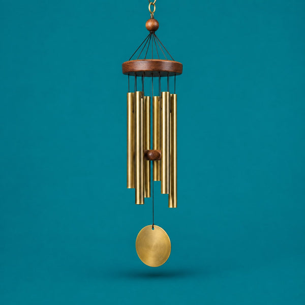 Uplifting Melody - royalty free corporate music track, wind chimes cover art by Music Radio Creative