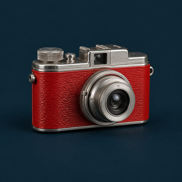 Red Spy - royalty free rock music track, spy camera cover art by Music Radio Creative