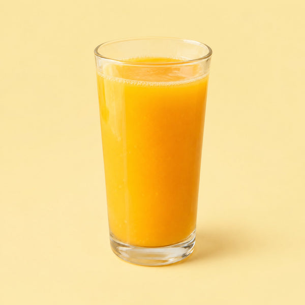 Good Day Vibe - royalty free corporate music track, orange juice cover art by Music Radio Creative