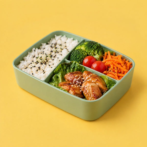 Let's Have Lunch - royalty free corporate music track, bento box cover art by Music Radio Creative