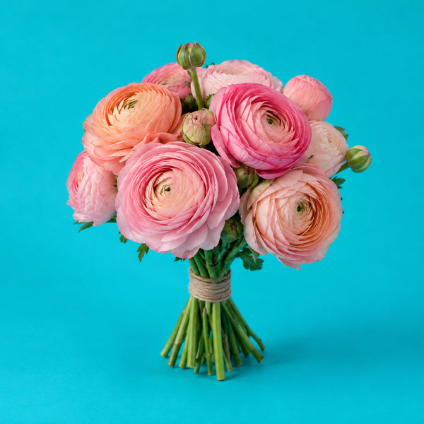 Beautiful Things - royalty free corporate music track, ranunculus cover art by Music Radio Creative