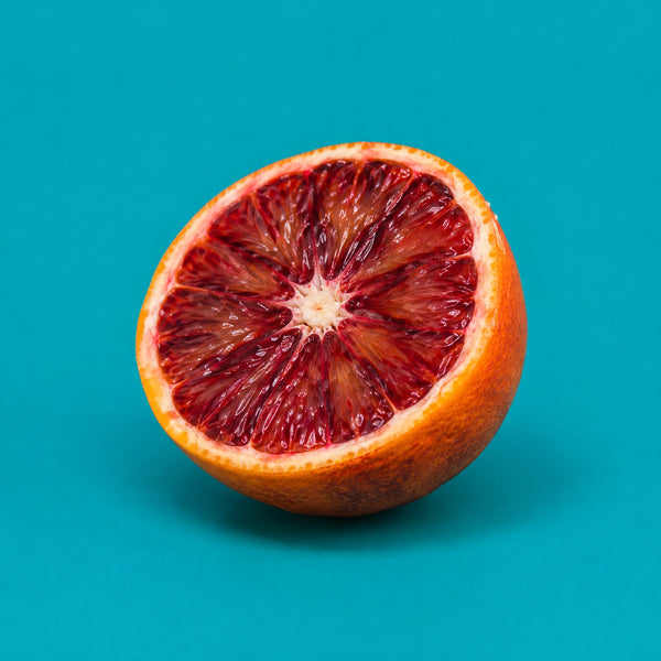 Red Moon - royalty free house music track, blood orange cover art by Music Radio Creative