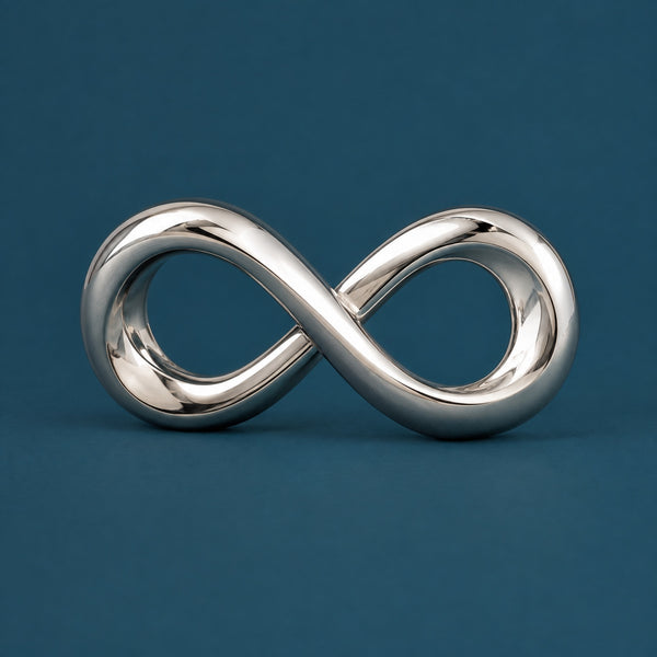 Sky Infinity - royalty free rock music track, infinity sculpture cover art by Music Radio Creative