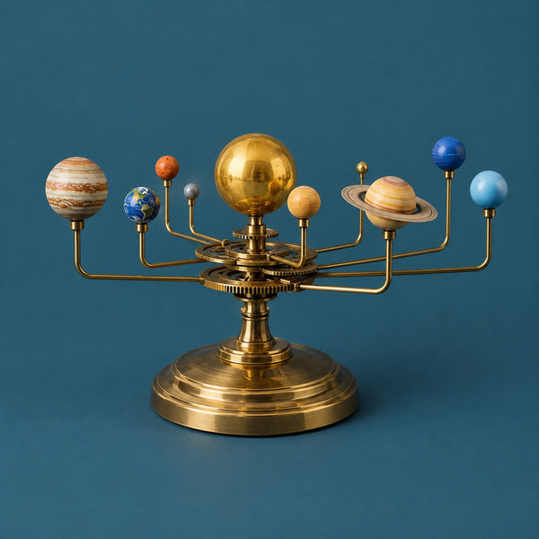 Universe Patters - royalty free acoustic ambient music track, orrery cover art by Music Radio Creative