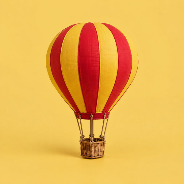 In The Air - royalty free cinematic music track, hot air balloon model cover art by Music Radio Creative