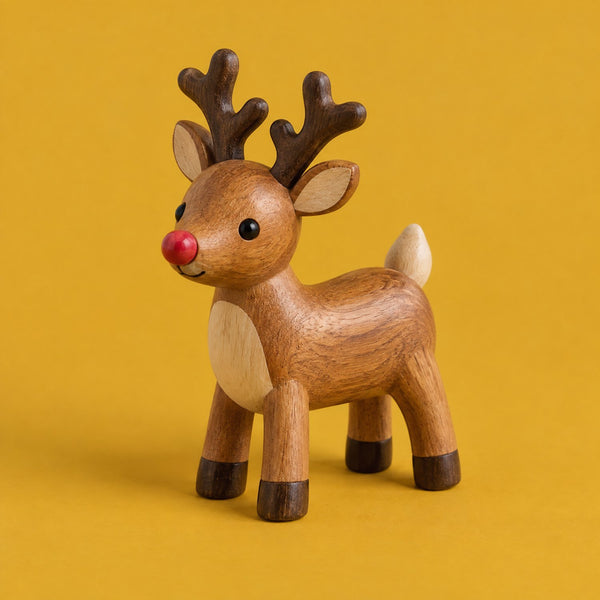 Rudolph's Song - royalty free Christmas music track, toy reindeer cover art by Music Radio Creative