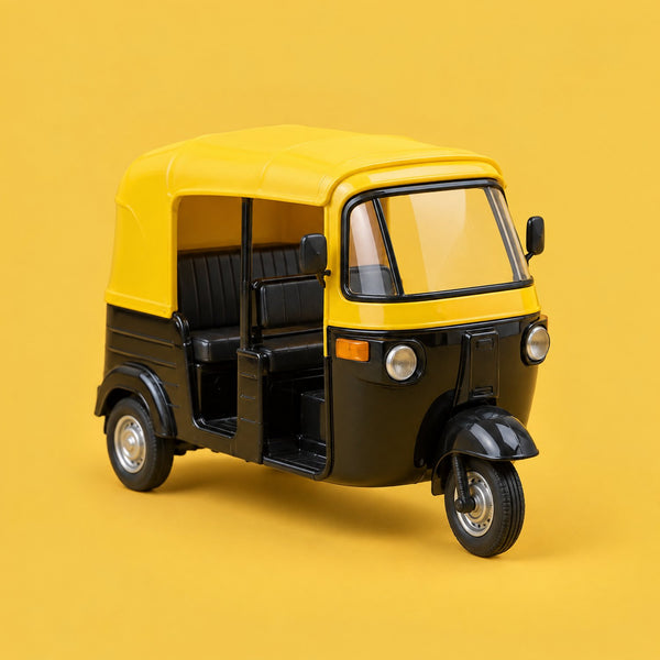 Modern Bombay - royalty free Bollywood music track, toy auto rickshaw cover art by Music Radio Creative