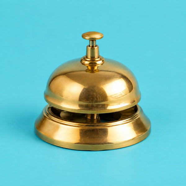 Quiz Time - royalty free game show music track, brass desk bell cover art by Music Radio Creative