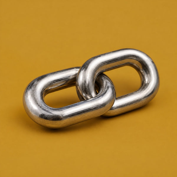 Brother's Bond - royalty free hip hop music track, interlocked chain links cover art by Music Radio Creative