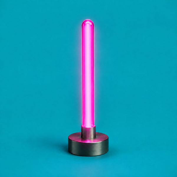 Electro Minimal - royalty free electro music track, neon tube light cover art by Music Radio Creative