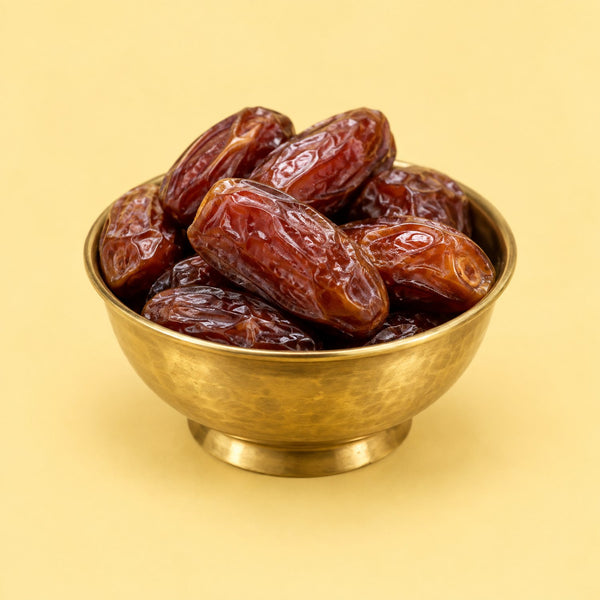 Short Question - royalty free Arabian music track, bowl of dates cover art by Music Radio Creative