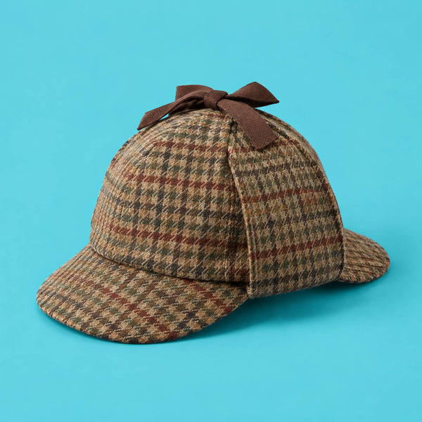 Mystery Nights - royalty free indie music track, deerstalker hat cover art by Music Radio Creative