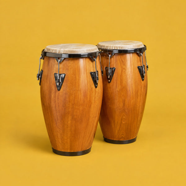 Serious Cuban Beat - royalty free Latin music track, conga drums cover art by Music Radio Creative