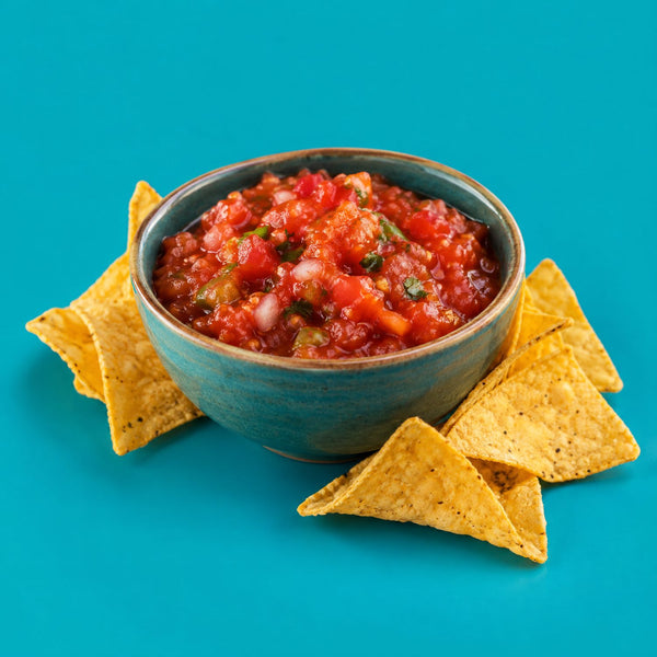 Serious Salsa - royalty free Latin music track, salsa dip cover art by Music Radio Creative