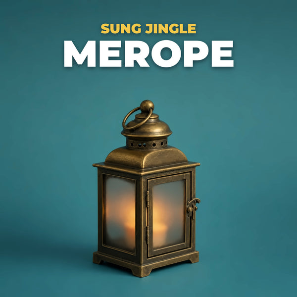MRC Merope - sung jingle - brass lantern cover - Music Radio Creative