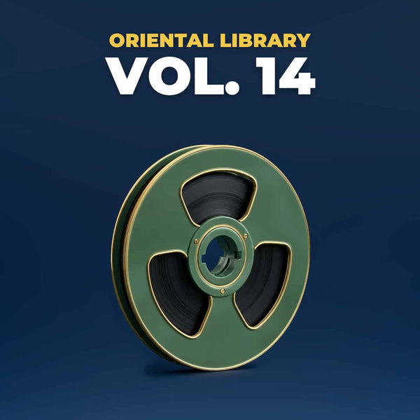 Oriental Production Library Vol. 14 - radio imaging production library cover - Music Radio Creative