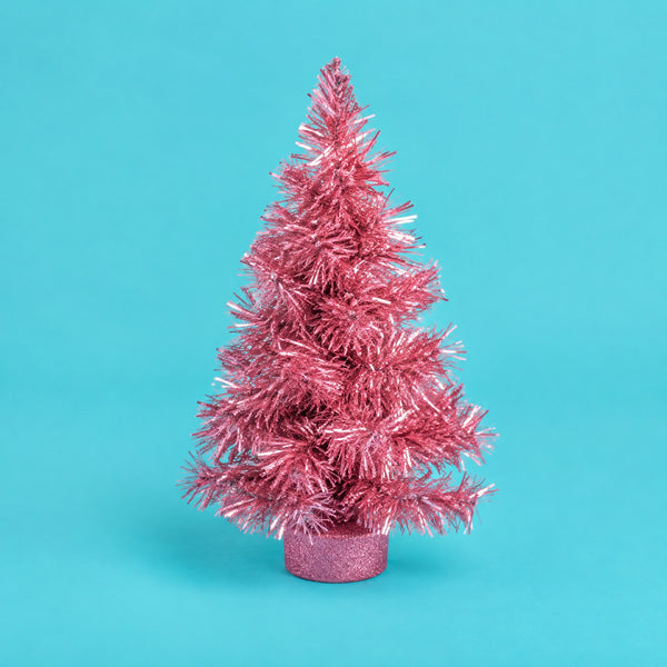 Groovy Christmas - royalty free holiday music track, tinsel tree cover art by Music Radio Creative